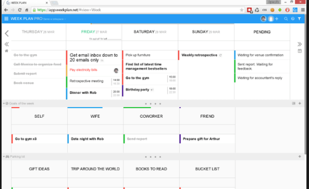 work management system Screenshot