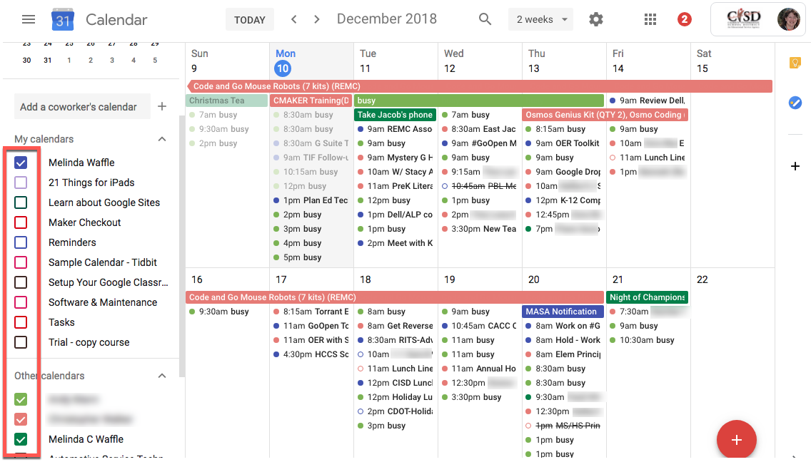 Google Calendar Hacks & Tips The Complete List Week Plan