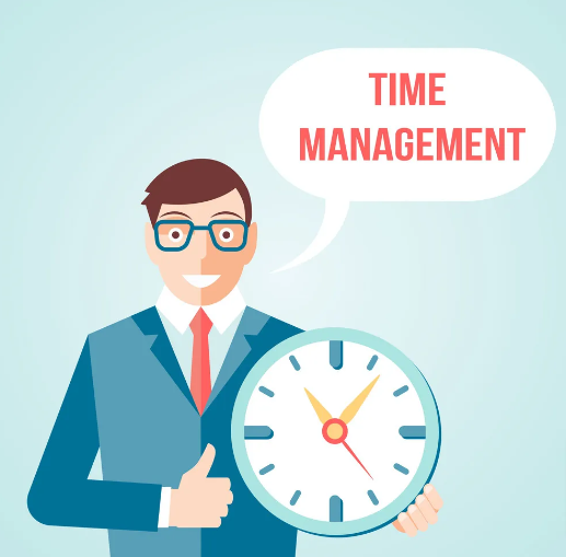 Effective time management by using productivity software.